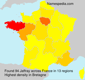 Surname Jaffray in France Surname Jaffray in France