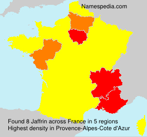 Surname Jaffrin in France Surname Jaffrin in France