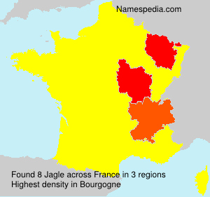 Surname Jagle in France Surname Jagle in France