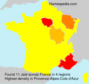 Surname Jaid in France Surname Jaid in France