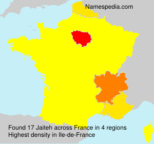 Surname Jaiteh in France Surname Jaiteh in France