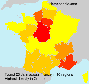 Surname Jalin in France Surname Jalin in France