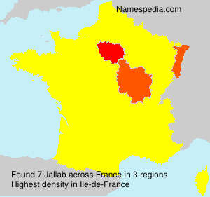 Surname Jallab in France Surname Jallab in France