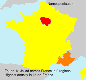 Surname Jallad in France Surname Jallad in France
