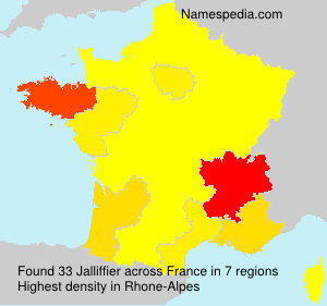 Surname Jalliffier in France Surname Jalliffier in France