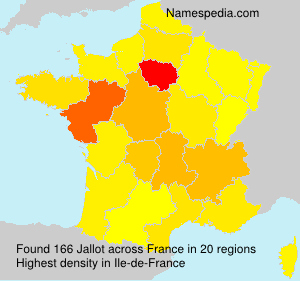 Surname Jallot in France Surname Jallot in France