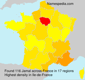 Surname Jamal in France Surname Jamal in France