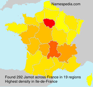 Surname Jamot in France Surname Jamot in France