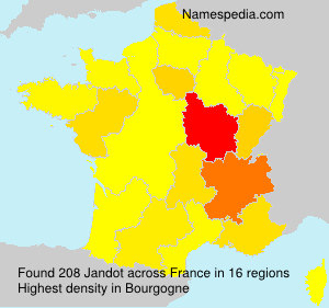 Surname Jandot in France Surname Jandot in France
