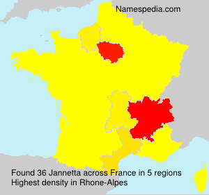 Surname Jannetta in France Surname Jannetta in France