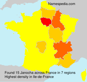 Surname Janocha in France Surname Janocha in France