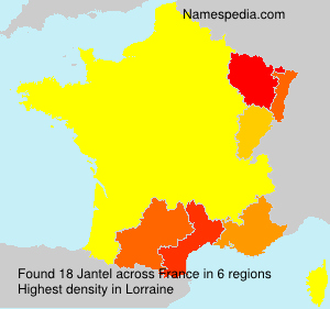 Surname Jantel in France Surname Jantel in France