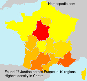 Surname Jardino in France Surname Jardino in France