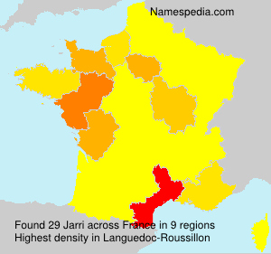 Surname Jarri in France Surname Jarri in France