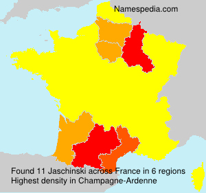 Surname Jaschinski in France Surname Jaschinski in France