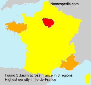 Surname Jasim in France Surname Jasim in France