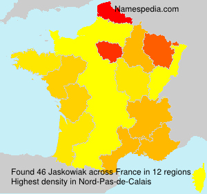 Surname Jaskowiak in France Surname Jaskowiak in France
