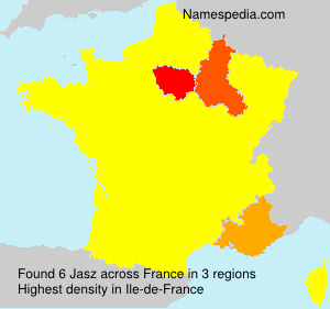 Surname Jasz in France Surname Jasz in France
