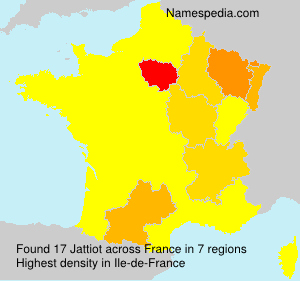 Surname Jattiot in France Surname Jattiot in France