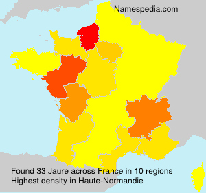 Surname Jaure in France Surname Jaure in France