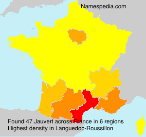 Surname Jauvert in France Surname Jauvert in France