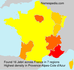 Surname Jebri in France Surname Jebri in France