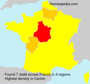 Surname Jedd in France Surname Jedd in France