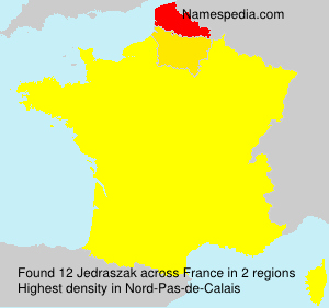 Surname Jedraszak in France Surname Jedraszak in France