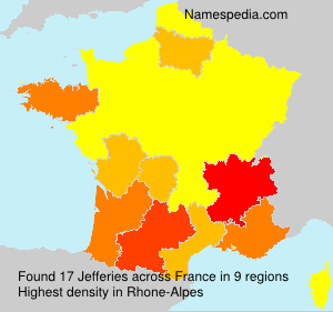 Surname Jefferies in France Surname Jefferies in France
