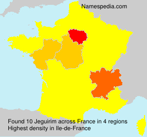 Surname Jeguirim in France Surname Jeguirim in France