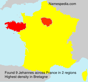 Surname Jehannes in France Surname Jehannes in France