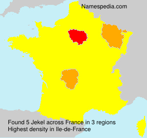 Surname Jekel in France Surname Jekel in France