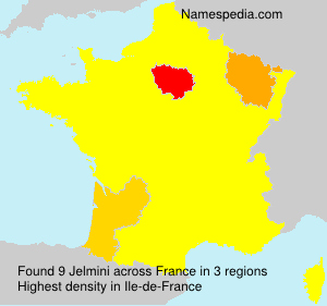 Surname Jelmini in France Surname Jelmini in France
