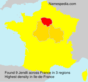Surname Jendli in France Surname Jendli in France