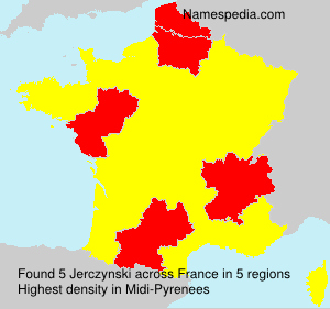 Surname Jerczynski in France Surname Jerczynski in France