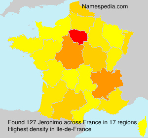 Surname Jeronimo in France