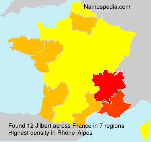 Surname Jilbert in France Surname Jilbert in France