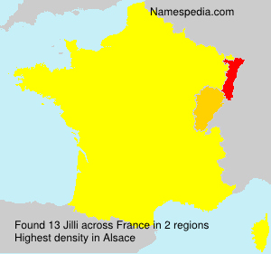 Surname Jilli in France Surname Jilli in France