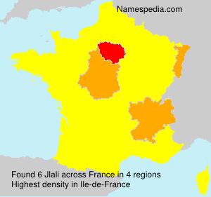 Surname Jlali in France Surname Jlali in France