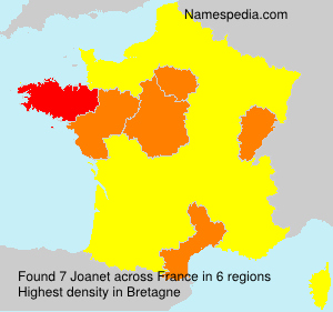 Surname Joanet in France Surname Joanet in France