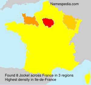 Surname Jockel in France Surname Jockel in France