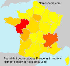 Surname Joguet in France Surname Joguet in France