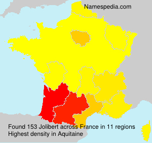 Surname Jolibert in France Surname Jolibert in France