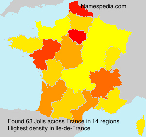 Surname Jolis in France Surname Jolis in France