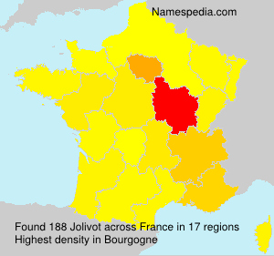 Surname Jolivot in France Surname Jolivot in France