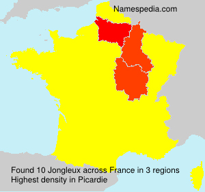 Surname Jongleux in France Surname Jongleux in France