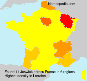 Surname Joswiak in France Surname Joswiak in France