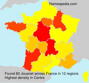Surname Jouanet in France Surname Jouanet in France