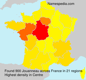 Surname Jouanneau in France Surname Jouanneau in France