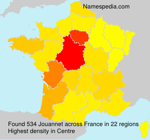 Surname Jouannet in France Surname Jouannet in France